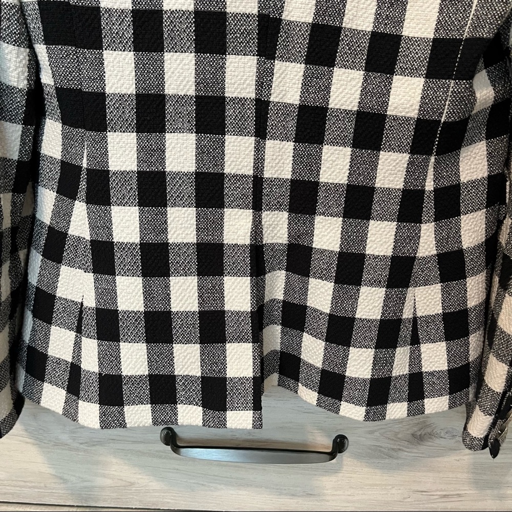 Veronica Beard Checked Dickey Jacket - image 5